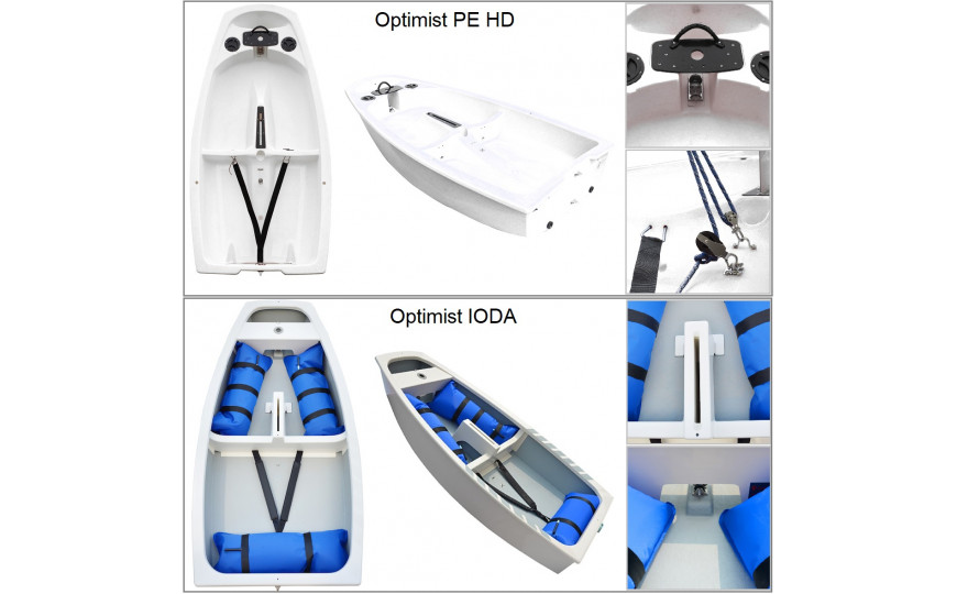 Yachting Accastillage - Distributeur Optimist polyéthylène et IODA